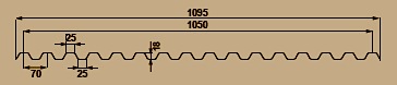Sollux-SL Trapezprofil 070/018 :Dicke:1,0 mm