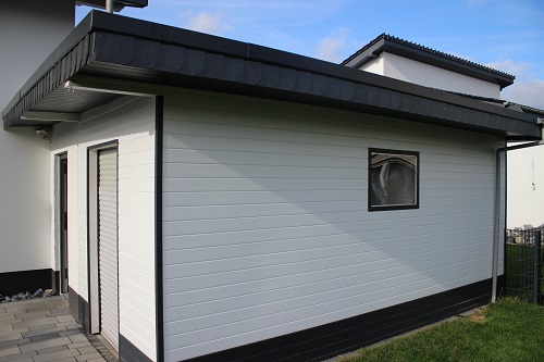 Produktbild von DekoDeck Fassadenpaneele aus Kunststoff unfoliert