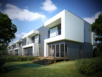 Blau ca.RAL 7046 T-REX Holzmaserung