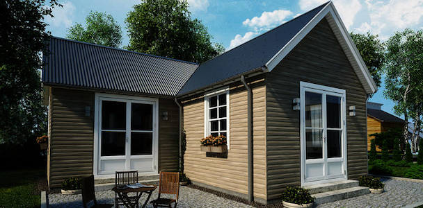 Produktbild von Hinterlüftete Fassaden American Siding